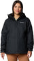 Columbia Women Winter Jacket Black Warm Insulated Coat