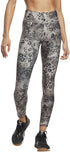 Reebok Leopard Pattern Back Logo Leggings for Women