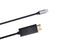 محول نحاسي مع كابل نوع C إلى HDMI للاتصال 1.5 م - أسود