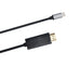 Copper Adapter With Cable Type C To HDMI For Connection 1.5 M - Black - Safqqa Egypt