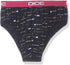 Dice Men Printed Briefs Elastic Waist Black Pack of 1