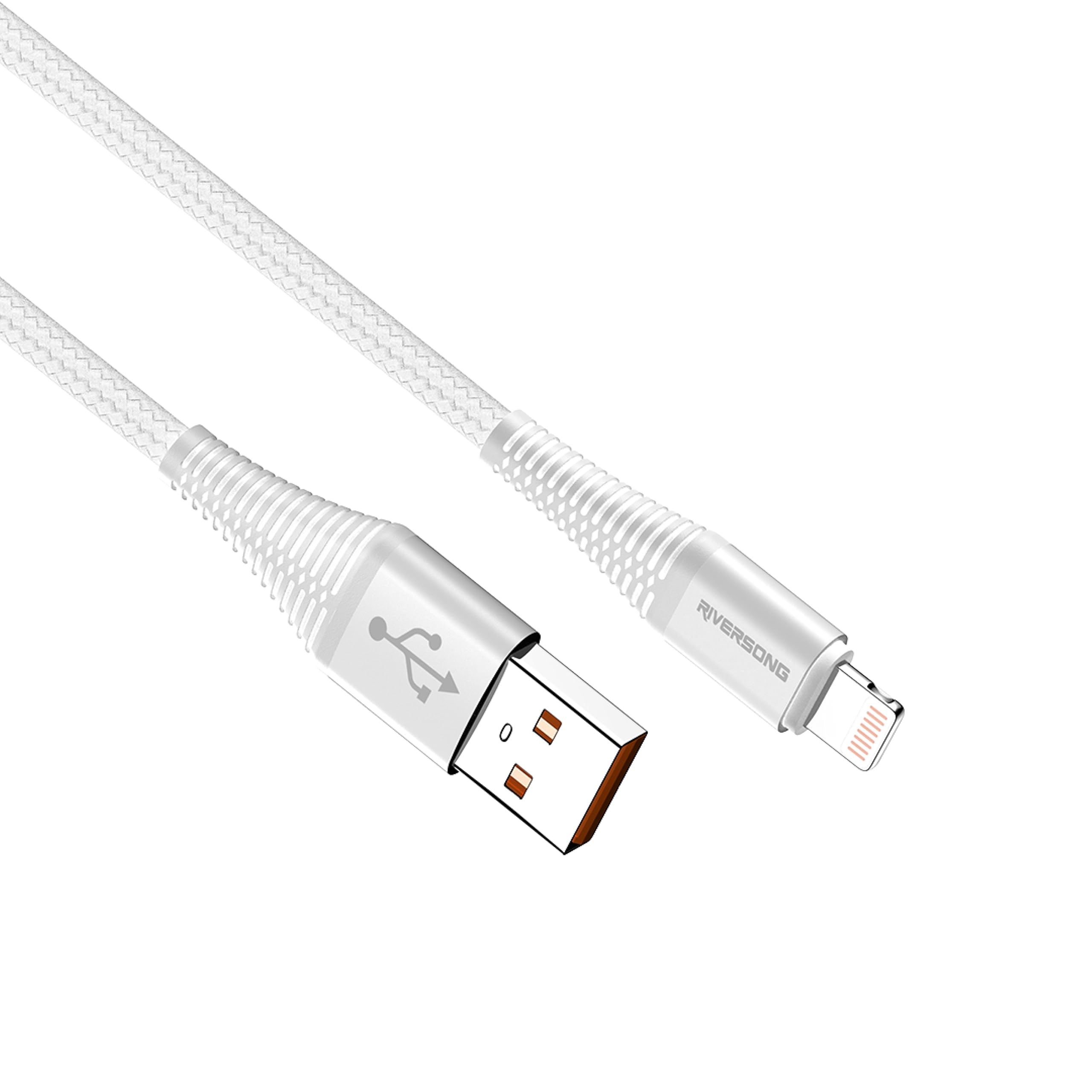 Riversong Alpha Nylon Braided Fast Charging Lightning Cable – Safqqa Egypt