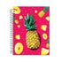 YM Sketch Designer Hardcover Notebook A5 - Pineapple | 15x20 cm, 80 Sheets, 160 Pages | Perfect for Writers, Students, Artists, and Office Use