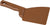 Maya Ergo Scraper with 2 Working Sides ( 200 x 125 mm ) Brown 82900 - Safqqa Egypt
