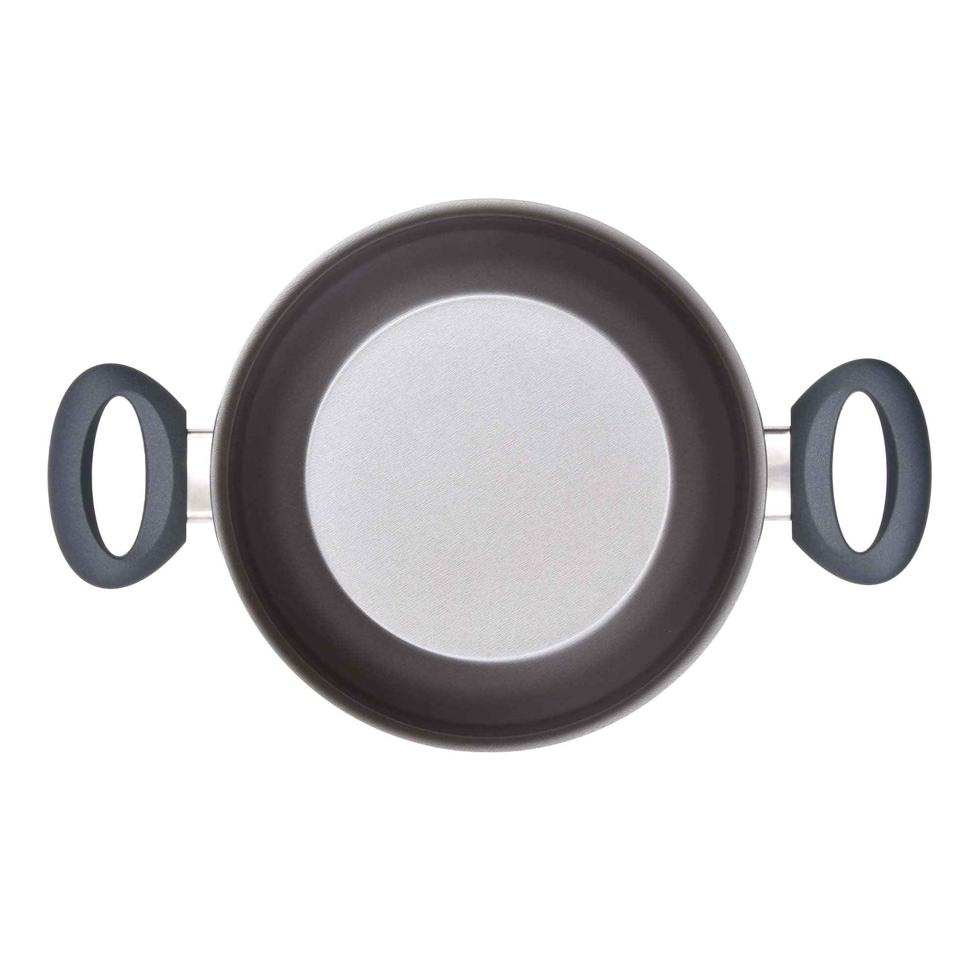 Celar Aluminium Bakelite Soft Touch Fitting Casserole, 22 cm Diameter, Non-stick, Beige, Made In Portugal