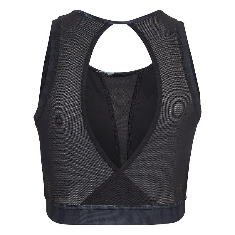 Adidas Women’s TRN TIGR AOP Training Workout Bra – Light Support