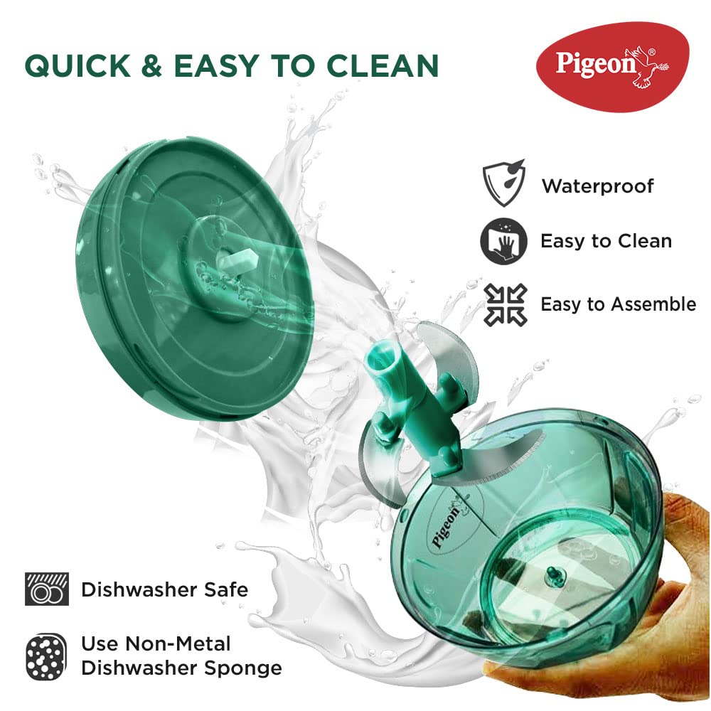 Pigeon Handy Chopper, Green, Plastic