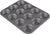 Generic Non-Stick Reusable Cake Molds – 12 Cup Muffin & Cupcake Baking Pan (Regular Size)