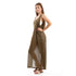 JAMILA Women Round Collar Cover UP With Side Slits OUTERWEAR