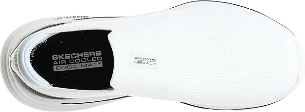 Skechers Men Running Shoes White Lightweight Sports Shoes – Safqqa Egypt