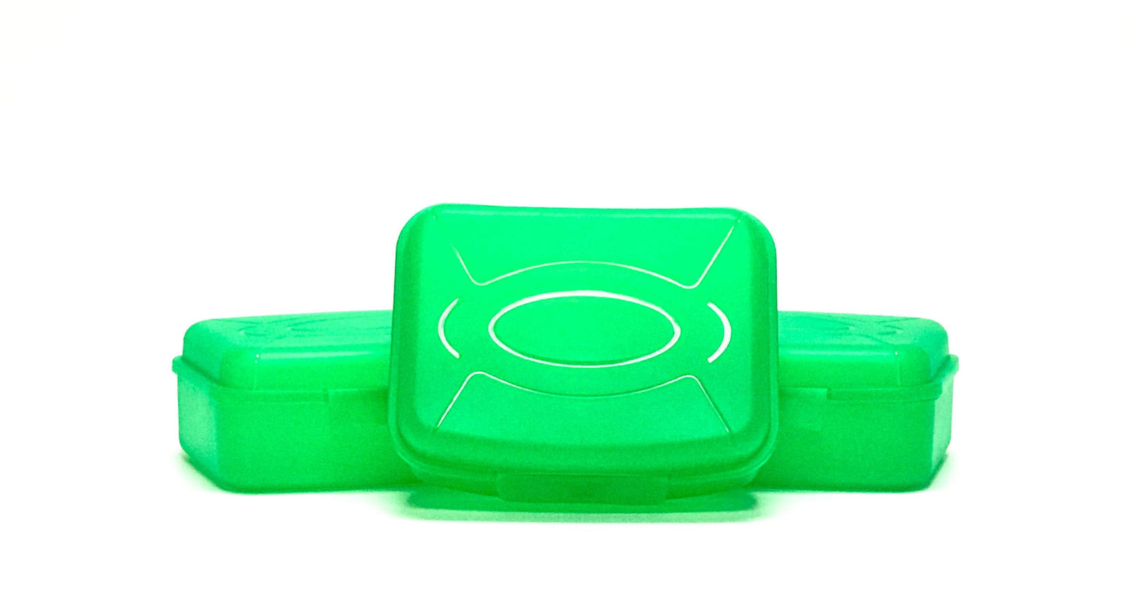 Mintra Home Utility Boxes - 1.4L GREEN 3pk - 7.2inW x 5.6inD x 2.6inH - great utility box, storage box for pencils, crayons, pens, crafts and other small items