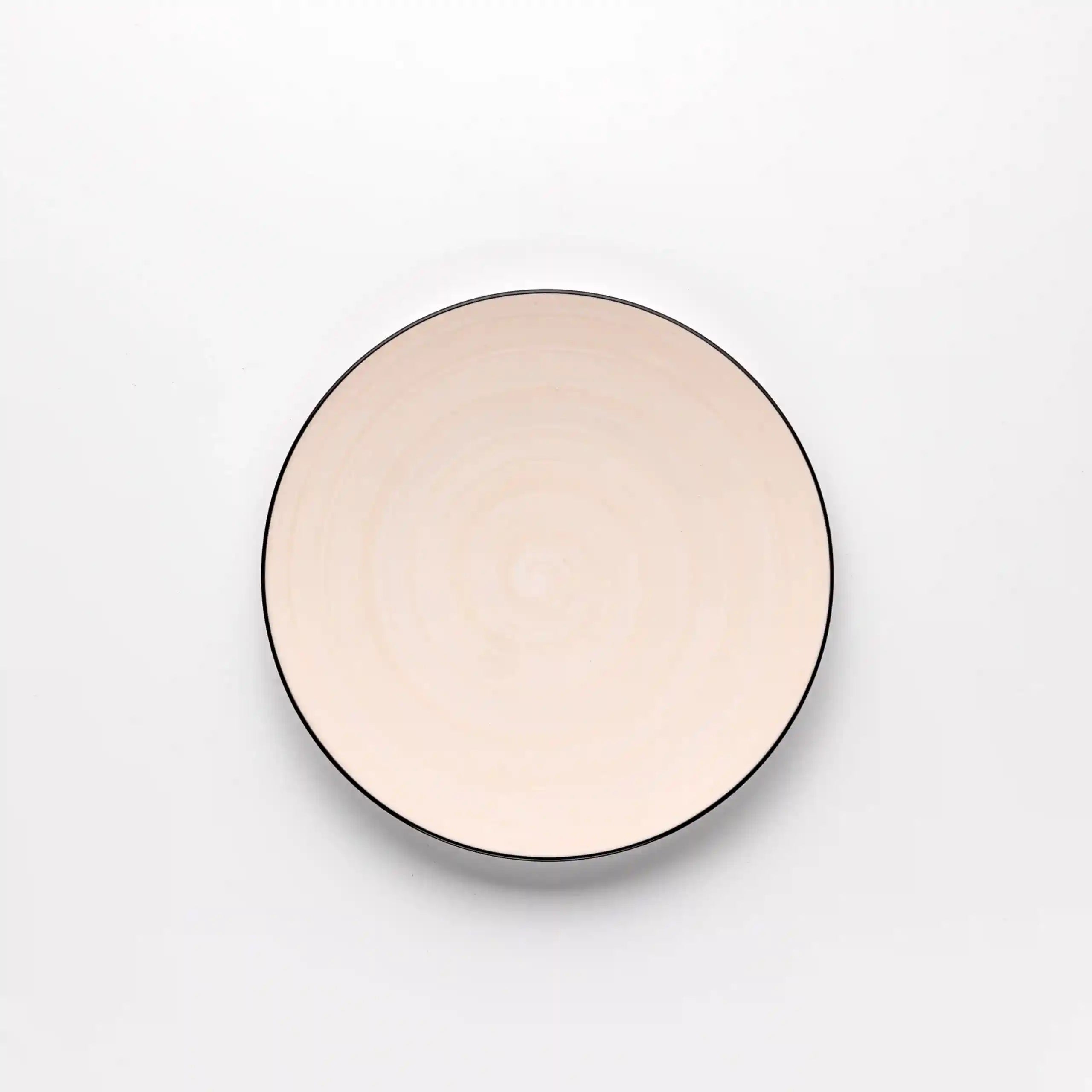 Fathy Mahmoud Porcelain tableware Dinner Set Coup 26 pcs. - Beige 1 Base box - Safqqa Egypt