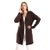 JAMILA Side Pockets Short Cardigan For Women,Long sleeves with ribbed cuffs for a snug, comfortable fit.
