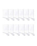 Clear Acrylic Shelf Dividers – Set of 12 Closet and Shelf Organizers - Safqqa