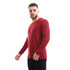 Off Cliff Plain Vneck Long Sleeves Top Casual SweatShirt For Men,Ideal for casual outings, lounging, or everyday wear.