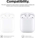 Elago duo hang case (compatible with airpods 1 and 2) body-jean indigo / top-classic white, yellow - Safqqa Egypt