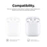 Elago duo hang case (compatible with airpods 1 and 2) body-jean indigo / top-classic white, yellow - Safqqa Egypt
