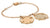 Ferre Milano Chain Bracelet For Women, Gold Silver