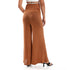 JAMILA Women Solid Pattern Flare Fit Pants - Safqqa Egypt
