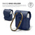 Elago Airpods Genuine Leather Case - Jean Indigo - Safqqa Egypt