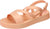 Zaxy Girls Slipper Beige Lightweight and flexible design