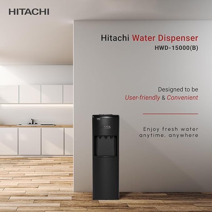 موزع مياه من ماركة هيتاشي يعبا من العلوي ماء ساخن وبارد وعادي موديل HWD15000B – Safqqa Egypt