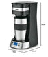 Sonifer SF-3566 New Home Appliance Small LCD Display Smart Fully Automatic Single Cup Electric Dripper Coffee Maker