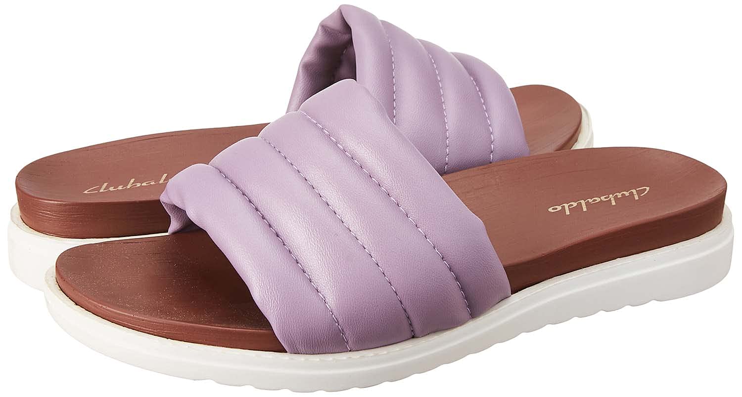 Club Aldo Quilted Round Toe Slides for Women