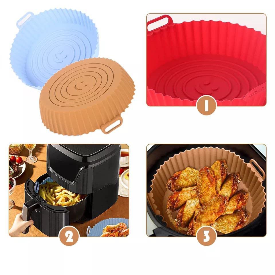 Generic Silicone Lining For Air Fryer Made from heat-resistant silicone