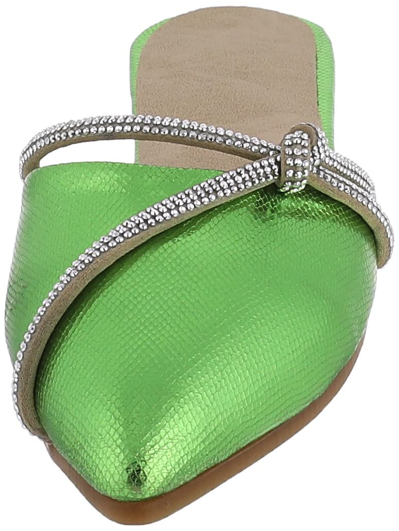Sway Slippers For Womens Lime Green Soft cushioned footbed for daily comfort – Safqqa Egypt