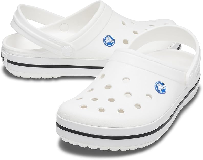 Crocs Men Slipper White Lightweight Comfort