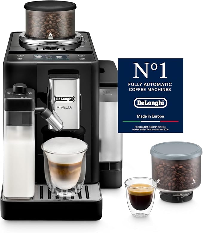 De'Longhi EXAM440.55.B Fully Automatic Bean to Cup Coffee Maker Black – Safqqa Egypt