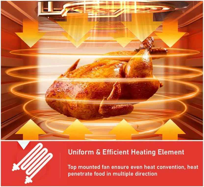 Dessini Digital Air Fryer 8 Litter 1500 Watt Model NO-DS-723D - Safqqa Egypt