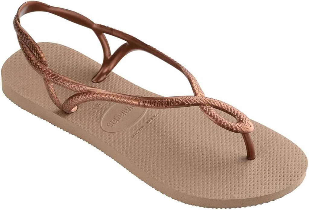 Havaianas Women Slipper Copper Lightweight Flip Flops (Damaged Box)