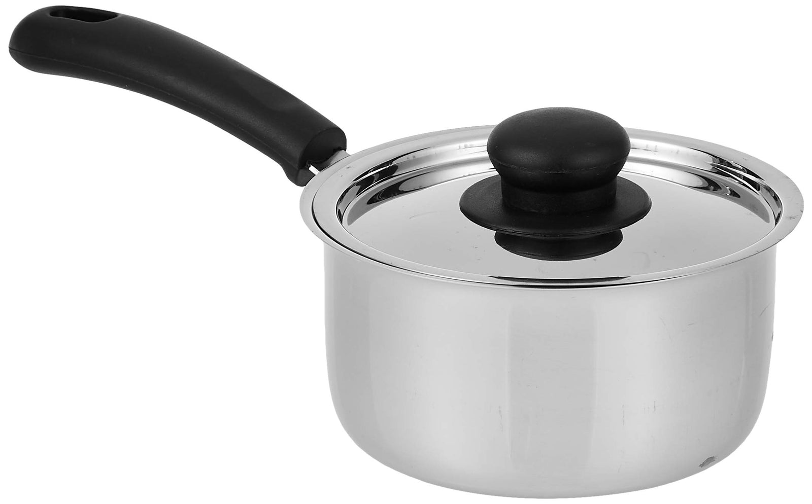 Raj Stainless Steel Saucepan with Lid, Silver , 15.5 cm GSSSP1