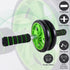 Fitness Pro | Ab Roller Wheel with Knee Mat | Abs Workout Equipment | For Abdominal & Core Strength | Exercise Wheels for Home Gym | Built In Spring Resistance | Home Workout Equipment (Green)