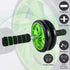 Fitness Pro | Ab Roller Wheel with Knee Mat | Abs Workout Equipment | For Abdominal & Core Strength | Exercise Wheels for Home Gym | Built In Spring Resistance | Home Workout Equipment (Green)