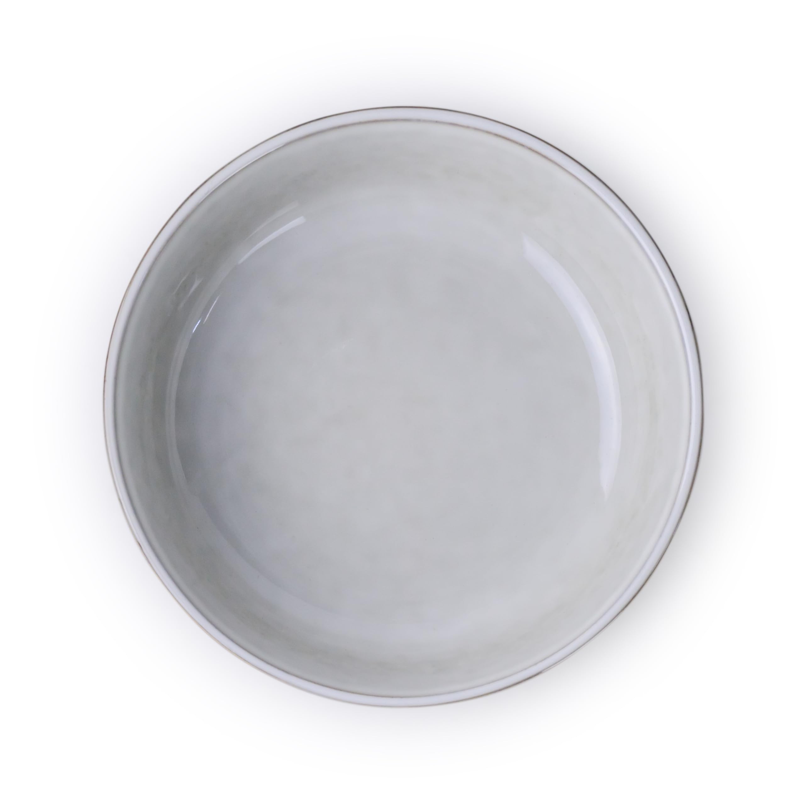 Cuisine Art Ceramic Bowl for Soups Salads Desserts  Snacks  Durable Stoneware Microwave