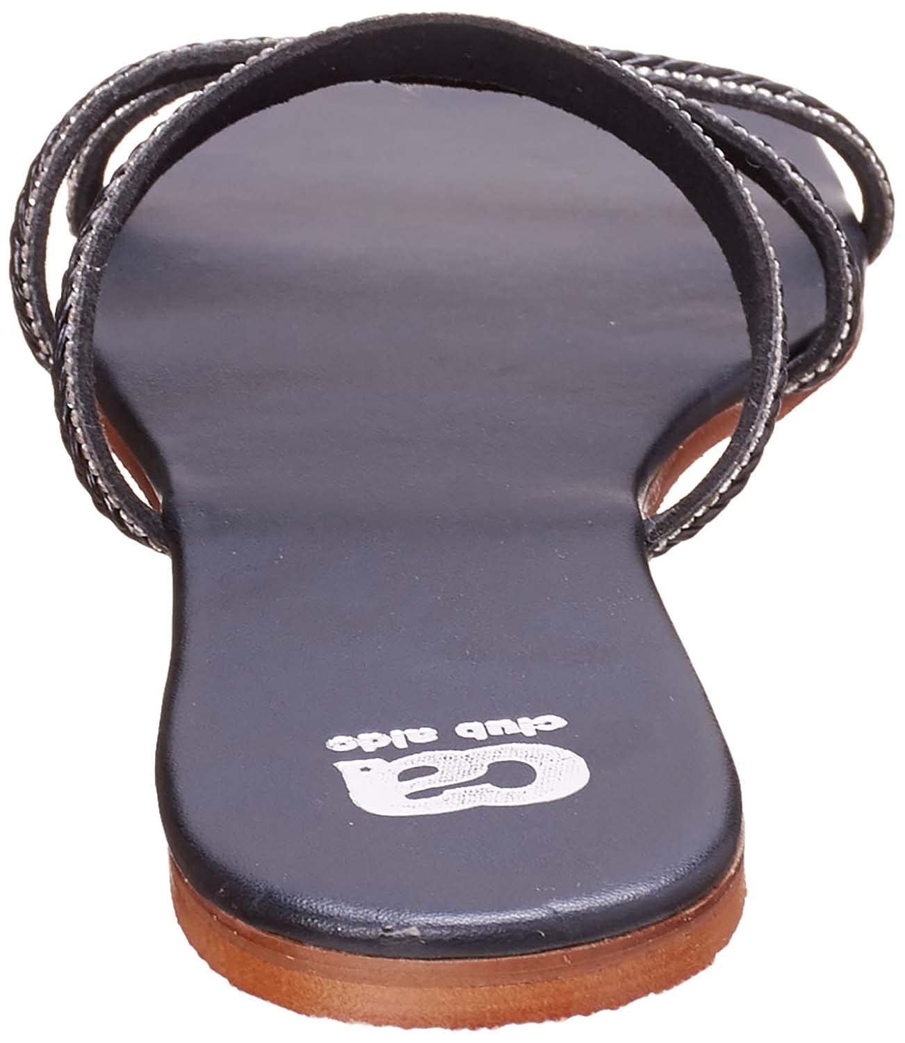 Club Aldo Square-Toe Braided Strap Slide Slippers For Women - Safqqa Egypt