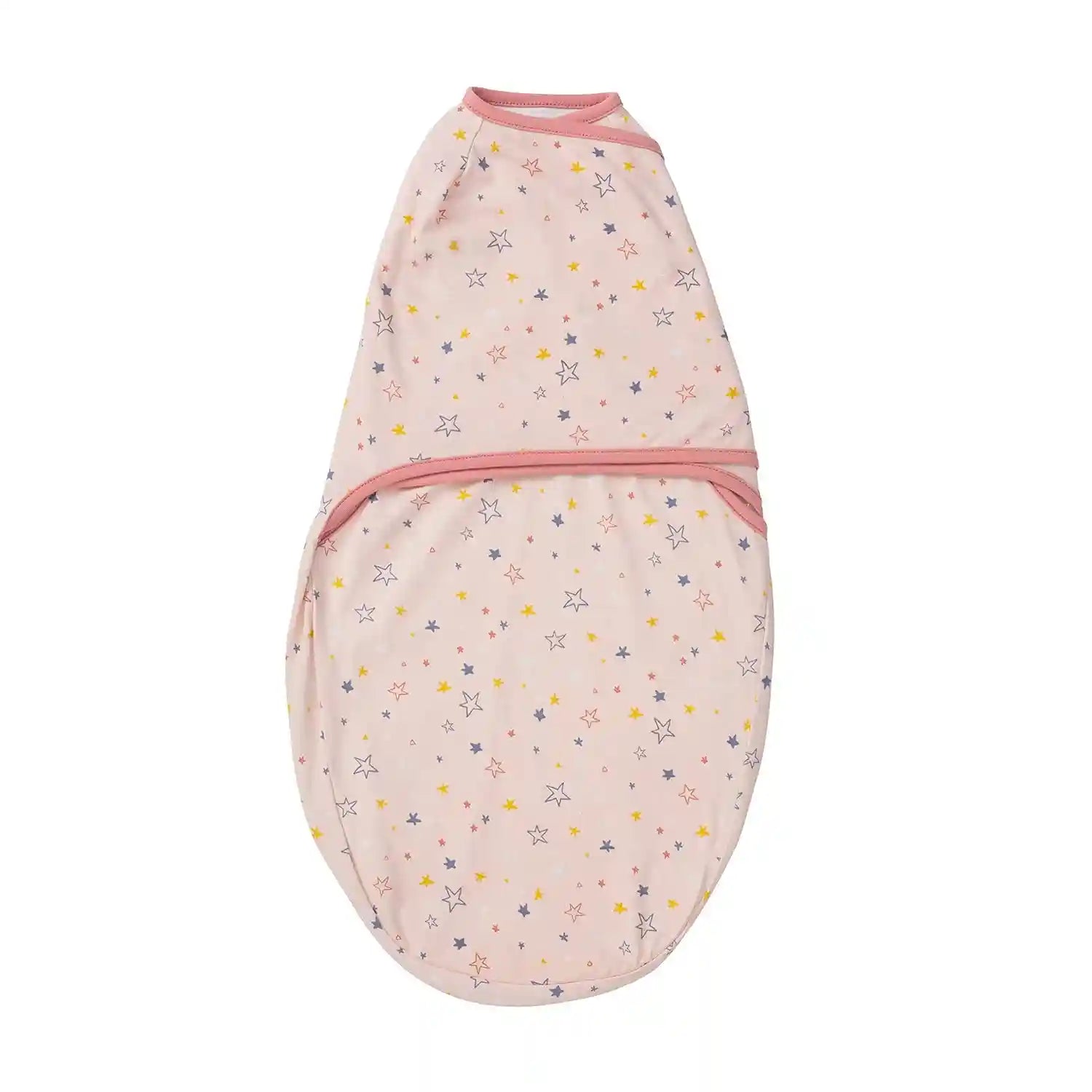 Clevamama Swaddle Blankets Baby Sleeping Bag Cotton Pink 0-3 Months 1 Unit - Safqqa Egypt