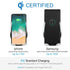 Toxel Penguin S5 2 in 1 Wireless Charger, Smart Automatic Clamping Fast Wireless Car Charger Infrared Auto-sens Air Vent Mount for All Smart Phone, Android Phone and iOS