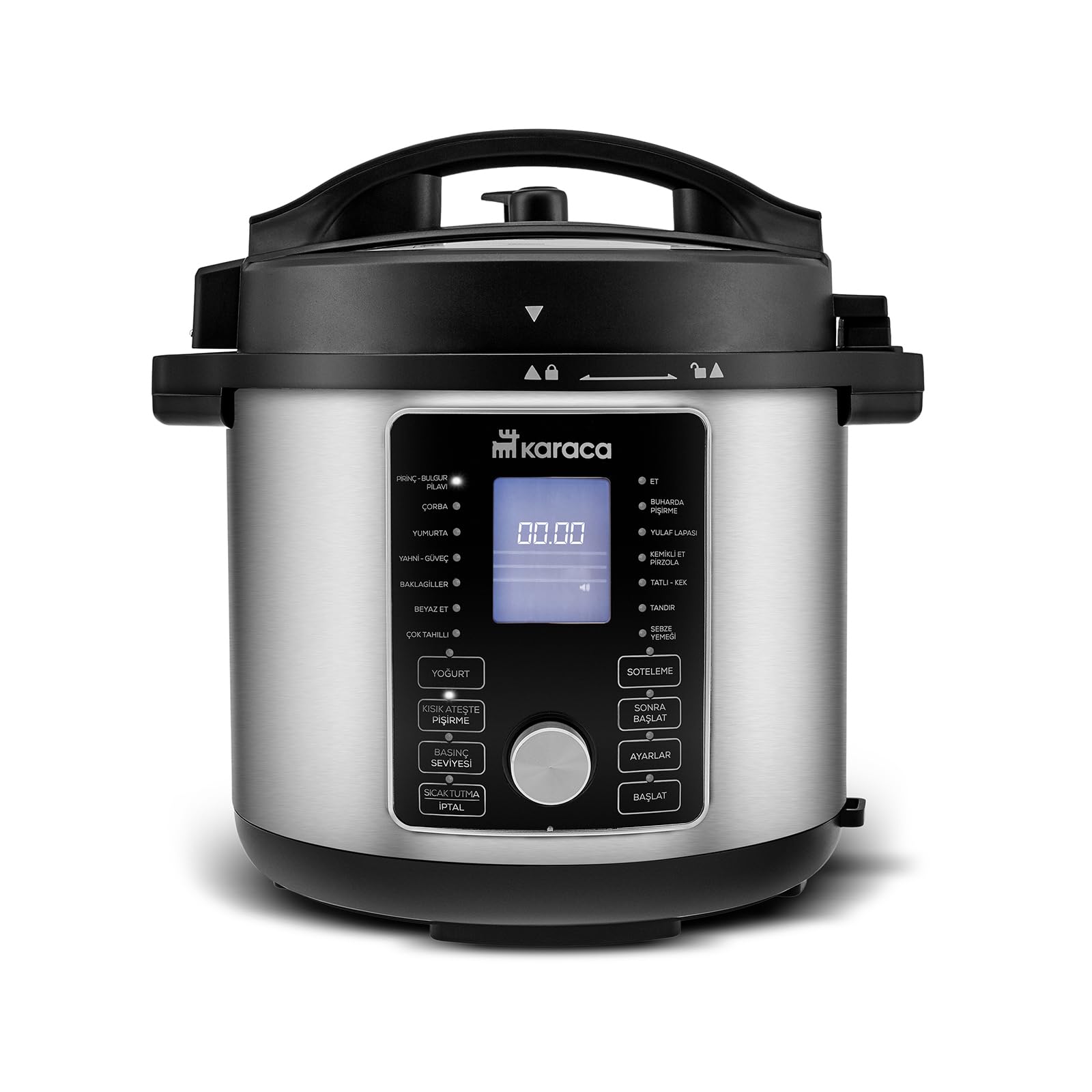 كاراچا حلة ضغط كهربائية ذكية متعددة الأغراض 2 في 1