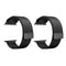 Strap watch magnetic 2pieces for apple watch size 38/40 black