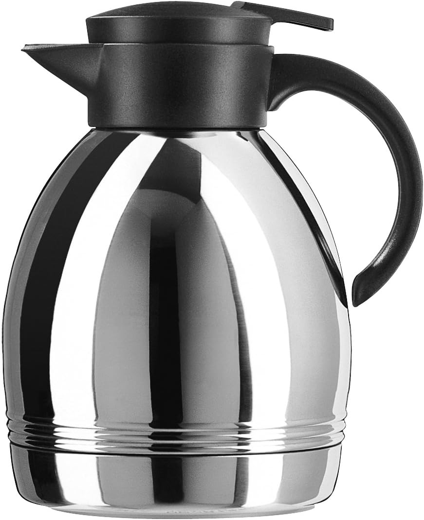 Emsa -Tip vacuum jug 1.3 litres, black