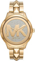 Michael Kors Women's Runway Mercer Quartz Watch with Stainless Steel Strap