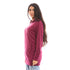 JAMILA  Long Sleeves Hoodie With Front Pocket For Women,Long sleeves with ribbed cuffs for a secure, comfortable fit.
