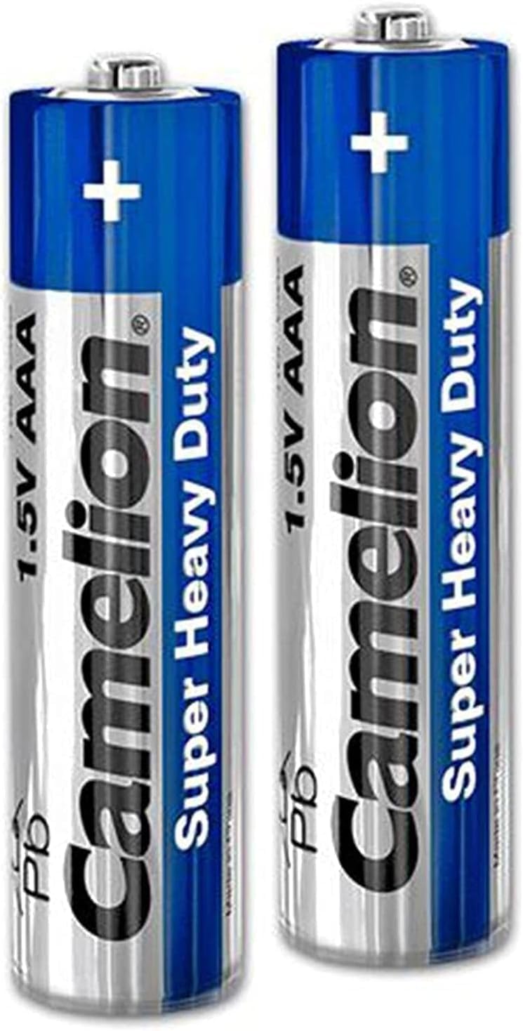 Camelion AAA 1.5V Batteries – Pack of 2 High Performance Alkaline Batteries – Safqqa Egypt