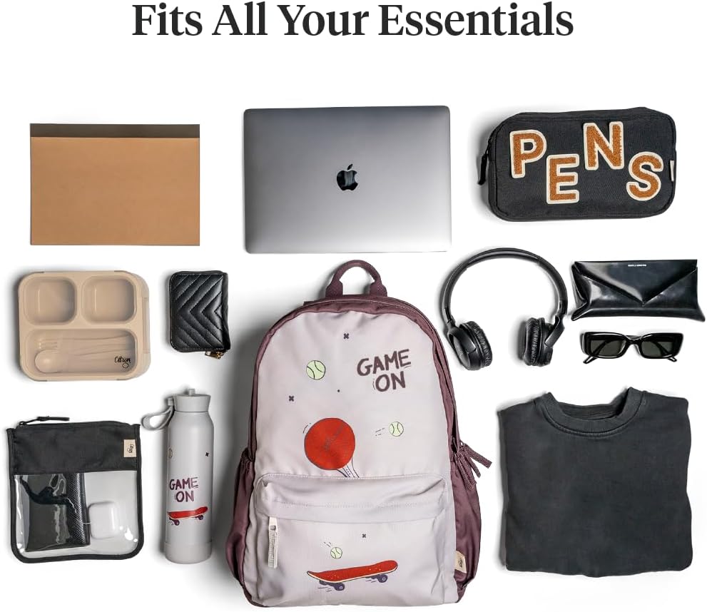 Citron - Grand Backpack for Big Kids | PET Recycled Material - Cool Kid