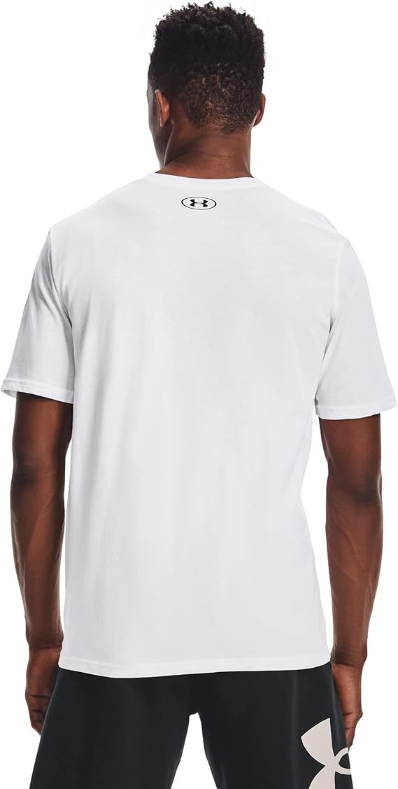 Under Armour Men Sport T-Shirt White Short Sleeve Pack of 1