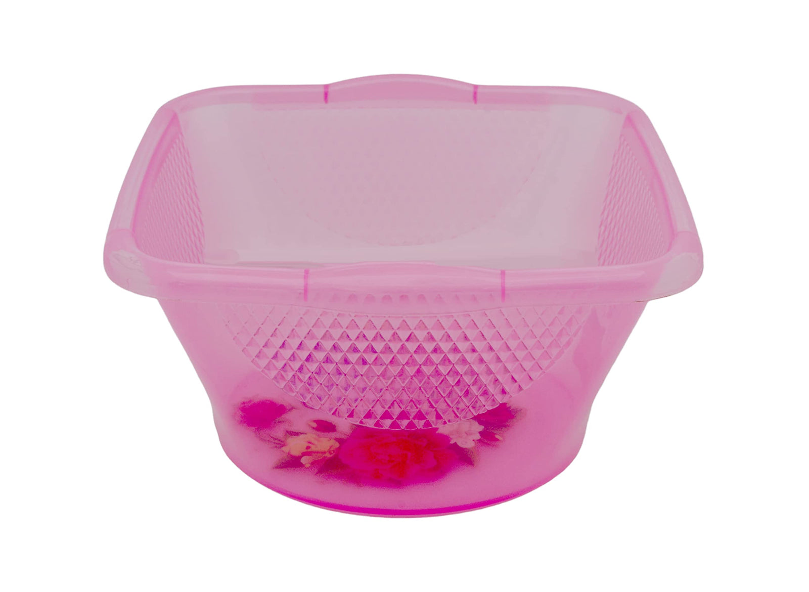 Khorshid Plastic Fruit Plate 5 Liter - Multi Color - Safqqa